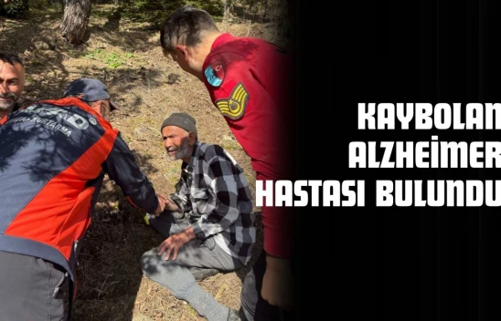 Kastamonu'da Kaybolan Alzheimer Hastası Bulundu
