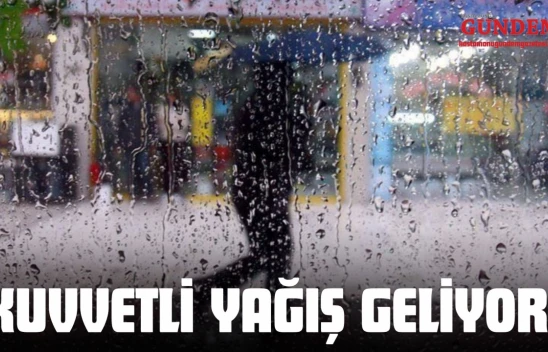 Kastamonu'ya Kuvvetli Yağış Geliyor!