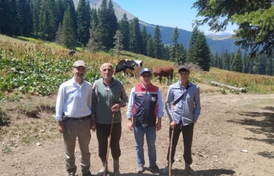 Kastamonu'da Meralara Donanım Desteği