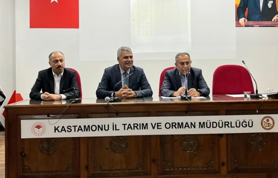 Kastamonu'da Muhtarlara Tarım Sayımı ve TÜKAS Kayıtları Hakkında Bilgilendirme