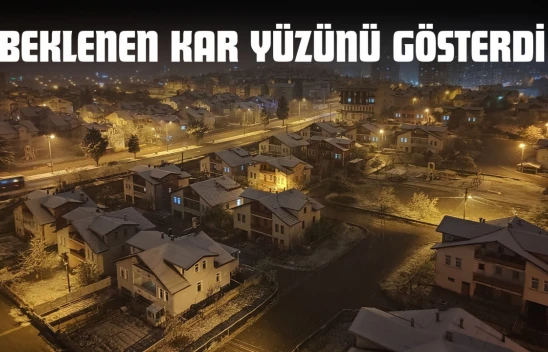 Kastamonu'da Nisan Ayında Beklenen Kar Yüzünü Gösterdi