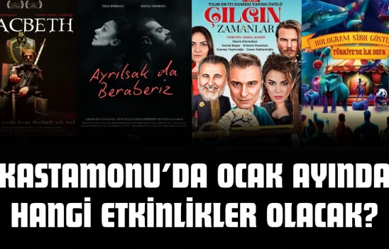 Kastamonu'da Ocak Ayında Hangi Etkinlikler Olacak?