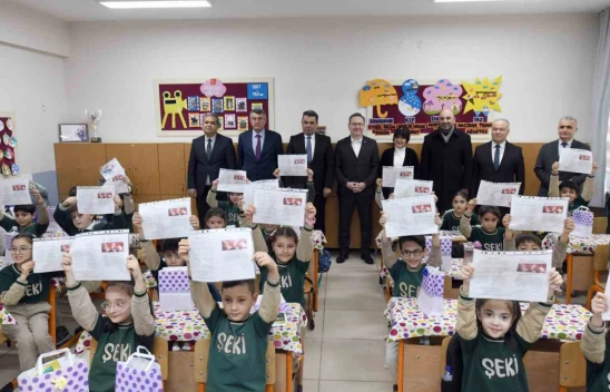 Kastamonu'da Öğrenciler Karne Sevinci Yaşadı