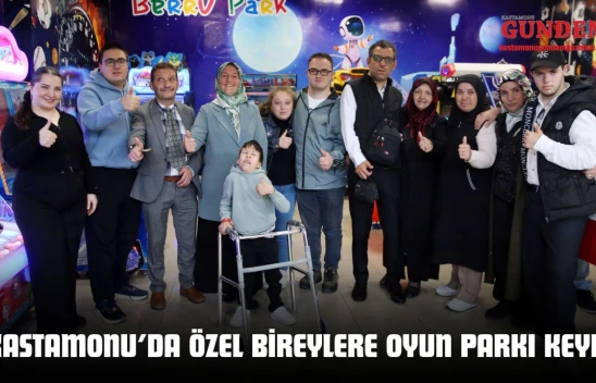 Kastamonu'da Özel Bireylere Oyun Parkı Keyfi