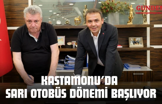 Kastamonu'da Sarı Otobüs Dönemi Başlıyor