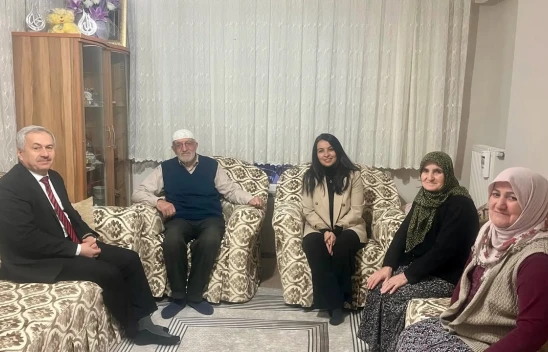 Kastamonu'da Şehit Ailesine Vefa Ziyareti