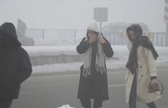 Kastamonu'da Sıcaklık Eksi 8,1 Dereceye Düştü