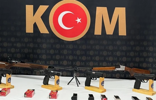 Kastamonu'da Silah Operasyonu: 4 Gözaltı