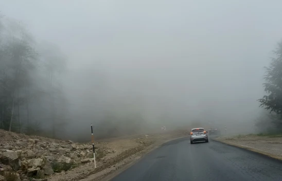 Kastamonu'da Sis Etkili Oldu