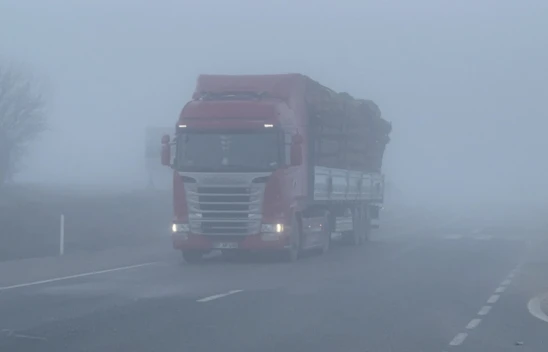 Kastamonu'da Sis Ulaşımı Olumsuz Etkiliyor