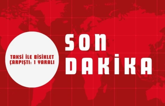 Kastamonu'da Taksi ile Bisiklet Çarpıştı: 1 Yaralı