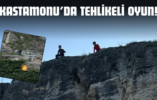 Kastamonu'da Tehlikeli Oyun!
