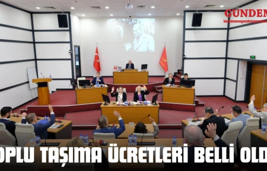 Kastamonu'da Toplu Taşıma Ücretleri Belli Oldu