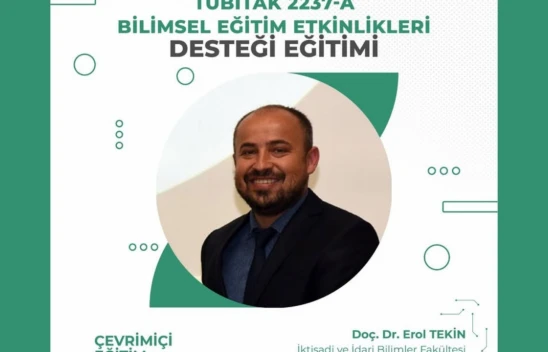 Kastamonu'da TÜBİTAK Destekli Çevrim İçi Eğitim Düzenlenecek