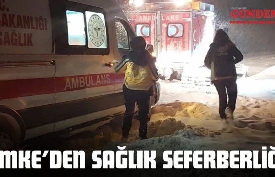 Kastamonu'da UMKE'den Kış Şartlarında Sağlık Seferberliği
