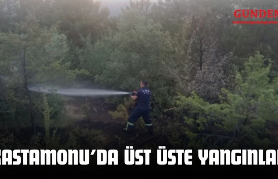Kastamonu'da Üst Üste Yangınlar!