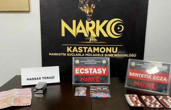 Kastamonu'da Uyuşturucu Operasyonu