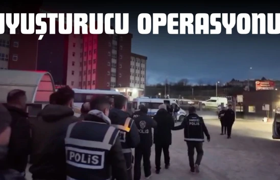 Kastamonu'da Uyuşturucu Operasyonu!
