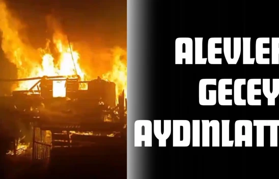 Kastamonu'da Yangın Paniği