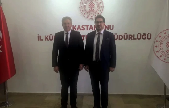 Kastamonu Defterdarı Mehmet Uslu'dan İl Kültür ve Turizm Müdürlüğü'ne Ziyaret