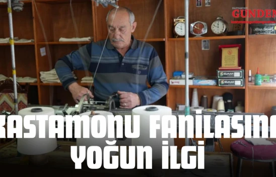 Kastamonu Fanilasına Kış Günlerinde Yoğun İlgi