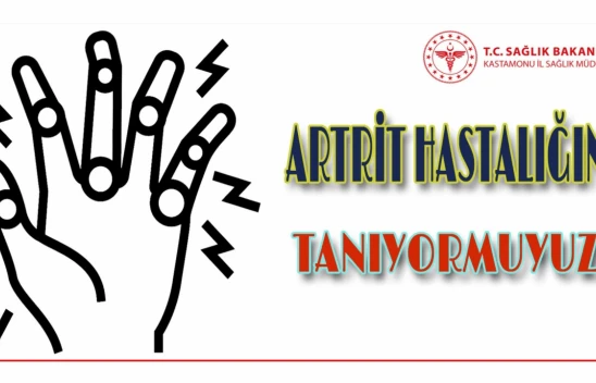 Kastamonu İl Sağlık'tan artrit bilgilendirmesi