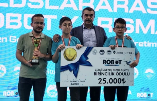 Kastamonu MEB Robot Yarışmasında Zirvede