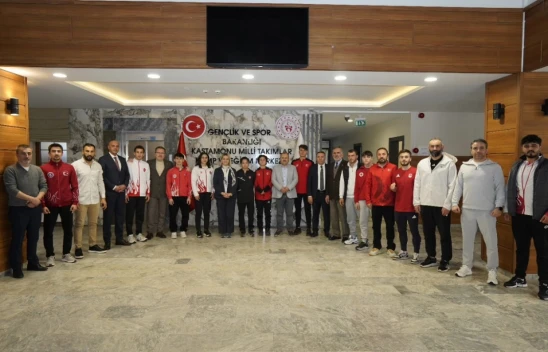 Kastamonu Müftülüğünden Sporculara Moral Ziyareti