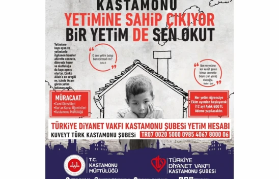 Kastamonu Müftülüğünden Yetim Çocuklara Bayram Desteği