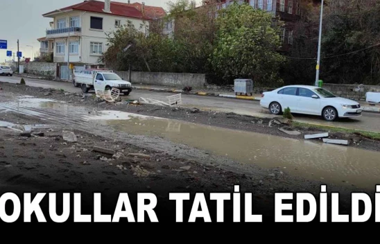 Kastamonu'nun O İlçelerinde Okullar Tatil Edildi