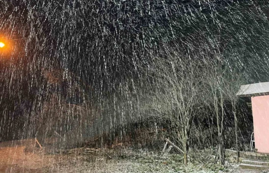 Kastamonu'da Yüksek Kesimlerde Kar Yağışı Başladı