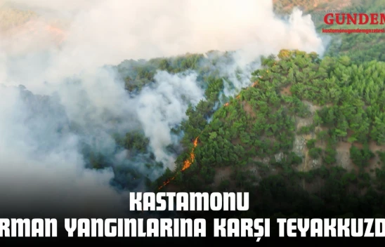 Kastamonu Orman Yangınlarına Karşı Teyakkuzda