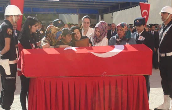 Kastamonu Şehidini Uğurladı