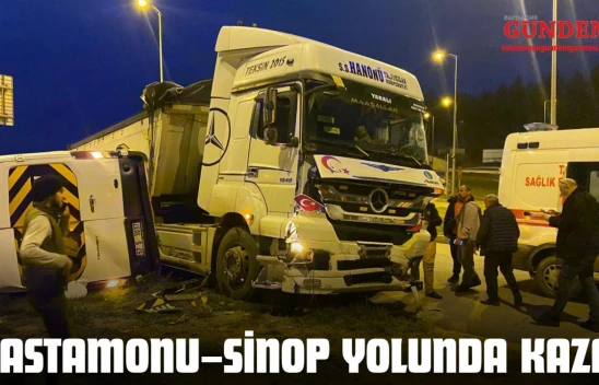 Kastamonu–Sinop Yolunda Kaza!