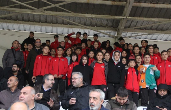 Kastamonu Spor Lisesi'nden Kastamonuspor'a tam destek