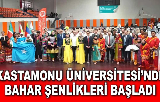 Kastamonu Üniversitesi'nde Bahar Şenlikleri Başladı