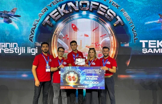 Kastamonu Üniversitesi'ne TEKNOFEST'te Türkiye İkinciliği