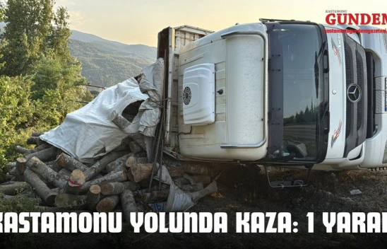 Kastamonu Yolunda Kaza: 1 Yaralı