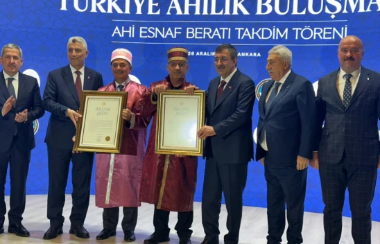 Kastamonulu Ahiler Ödüllendirildi