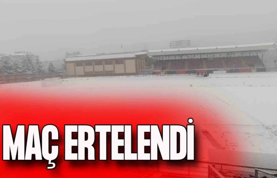 Kastamonuspor-Arnavutköy Maçı Ertelendi