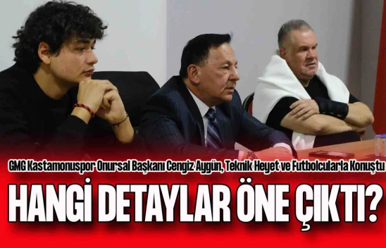 Kastamonuspor Onursal Başkanı Cengiz Aygün'den O Mesajlar!