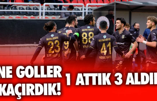 Kastamonuspor, Sarıyer'i Gazi Stadı'nda Mağlup Etti