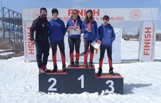Kayaklı Koşu'dan 6 Madalya