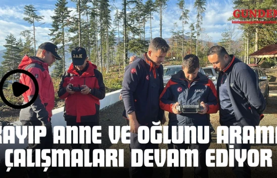 Kayıp Anne Ve Oğlunu Arama Çalışmaları Devam Ediyor