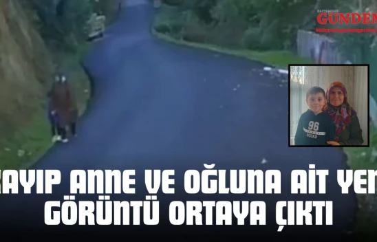 Kayıp Anne Ve Oğluna Ait Yeni Görüntü Ortaya Çıktı
