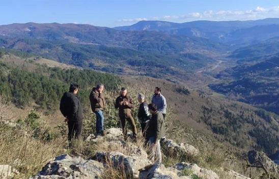 Kerte Seyir Terası'nı İncelediler