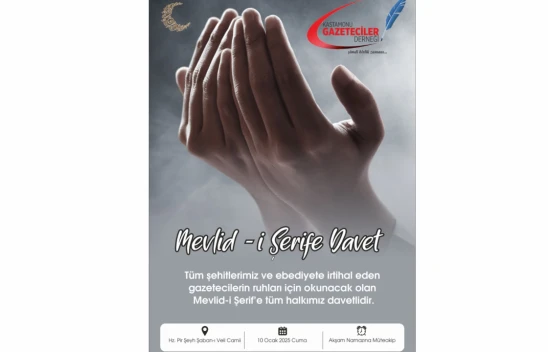 KGD'den Hatim Ve Mevlid-i Şerif Programı