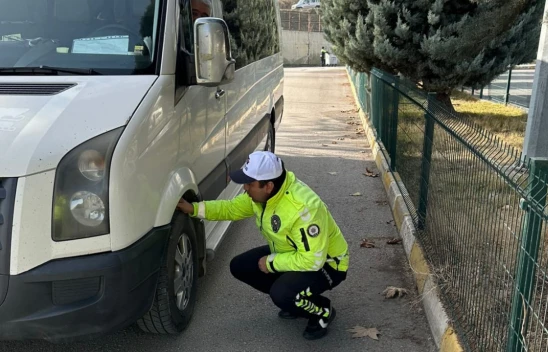Kış Lastiği Denetimleri Devam Ediyor