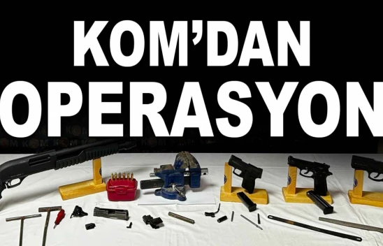 KOM'dan Operasyon: 2 Gözaltı