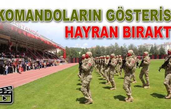 Komandoların Gösterisi Hayran Bıraktı